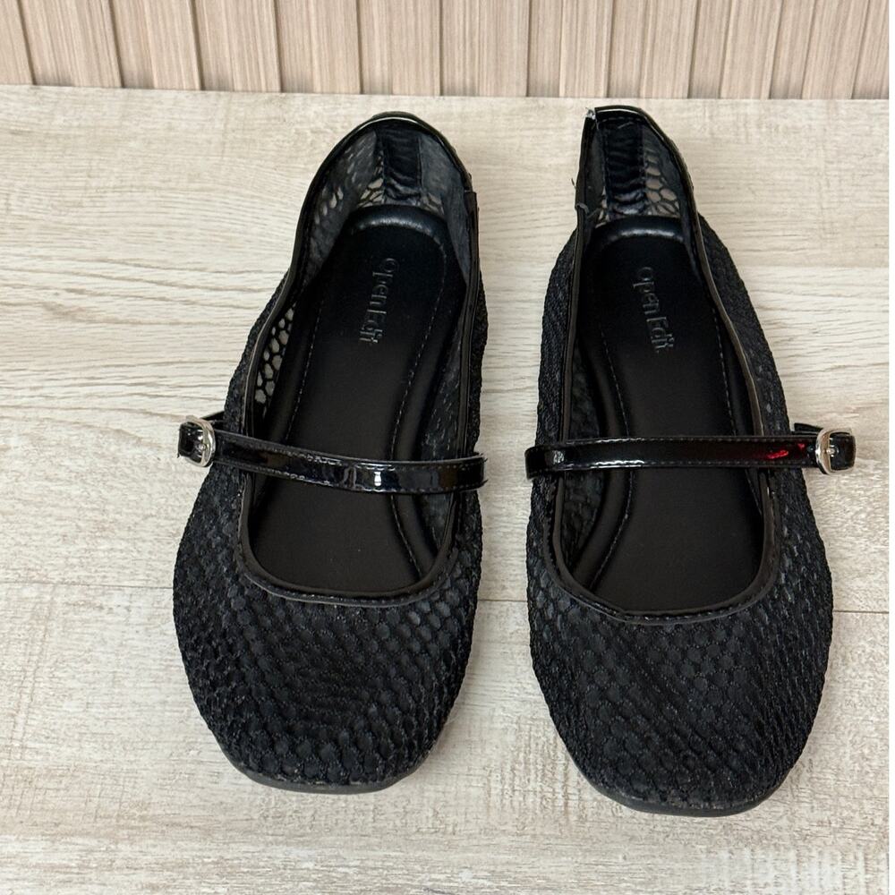 Open Edit Desi Mary Jane Mesh Women's Flats – Size 7.5 - Picture 10 of 10